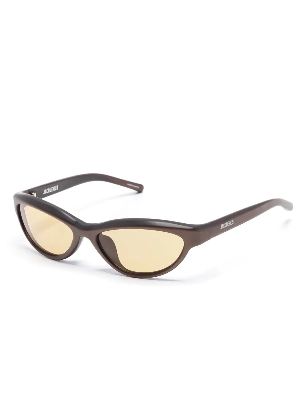 Jacquemus The Curvo sunglasses - Bruin