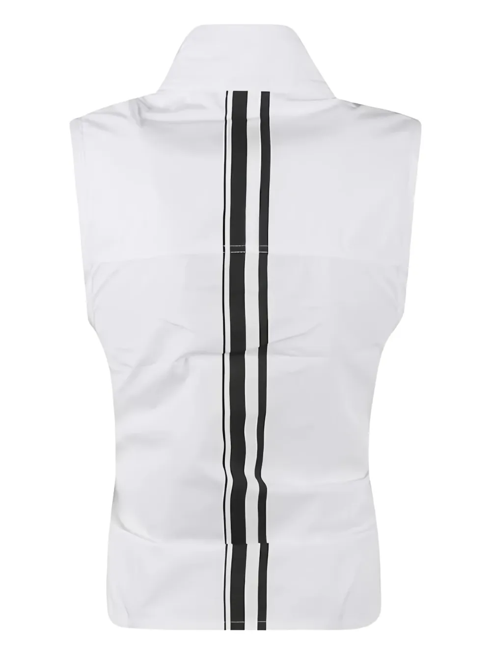 MORDECAI sleeveless back-stripe dress - Wit