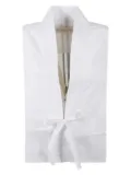 MORDECAI sleeveless back-stripe dress - White