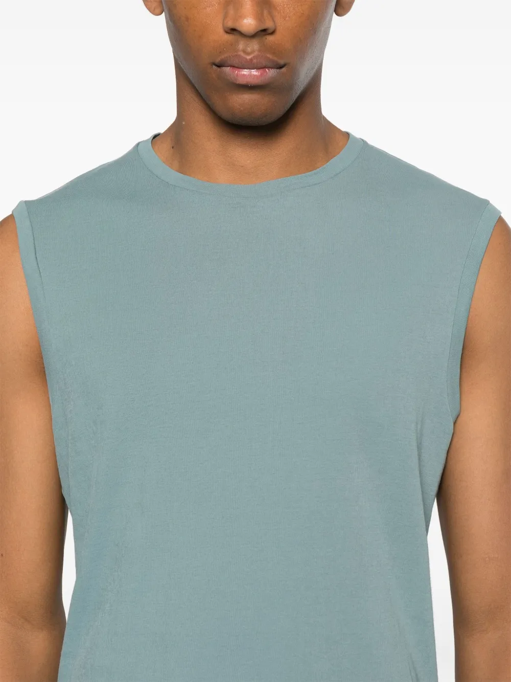 Jil Sander Katoenen tanktop Blauw