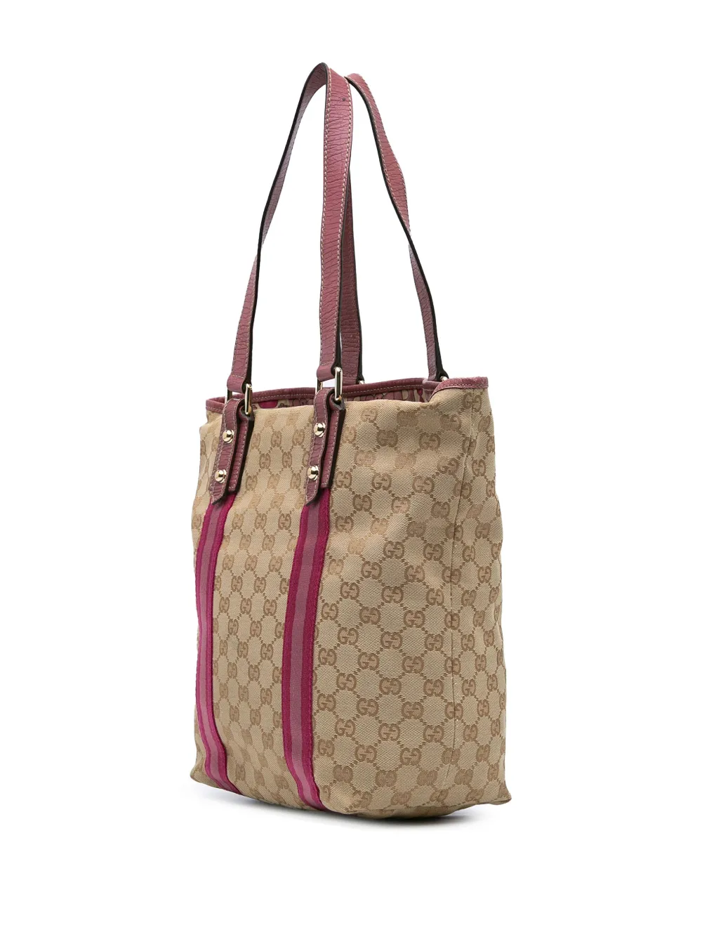 Gucci Pre-Owned Borsa tote Jolicoeur in tela GG con decorazione Web 2000-2015 | Borse | Image 2