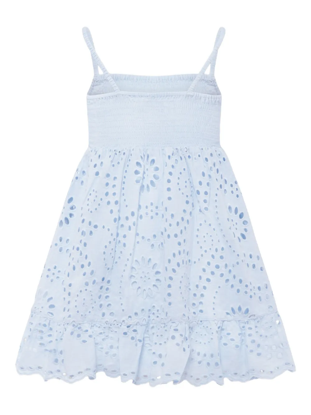 MC2 Saint Barth Kids Katoenen jurk Blauw