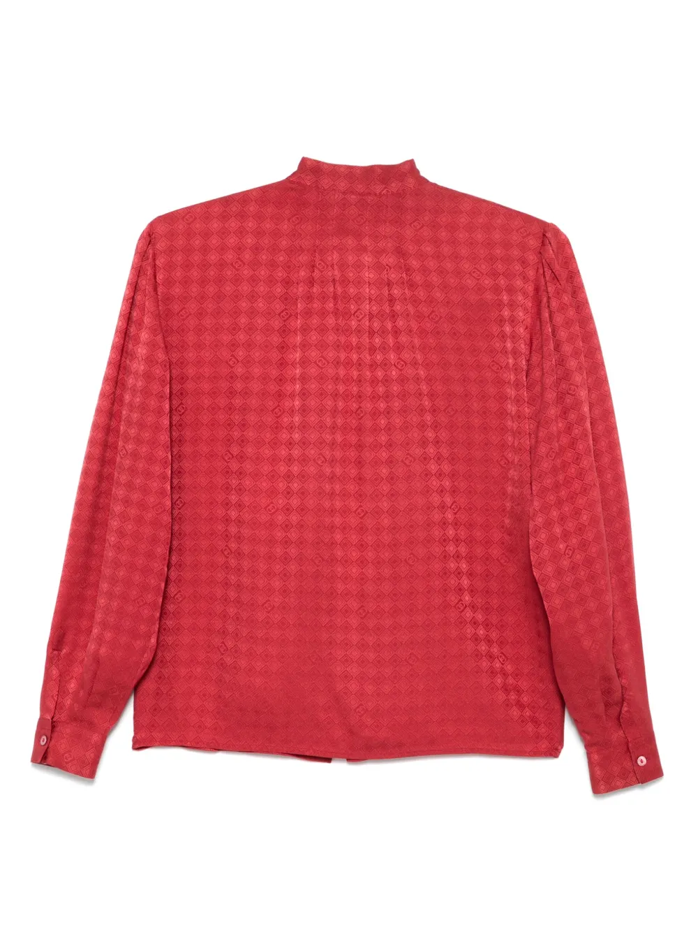 Gucci Pre-Owned 1970s geometric-pattern shirt | Image 2