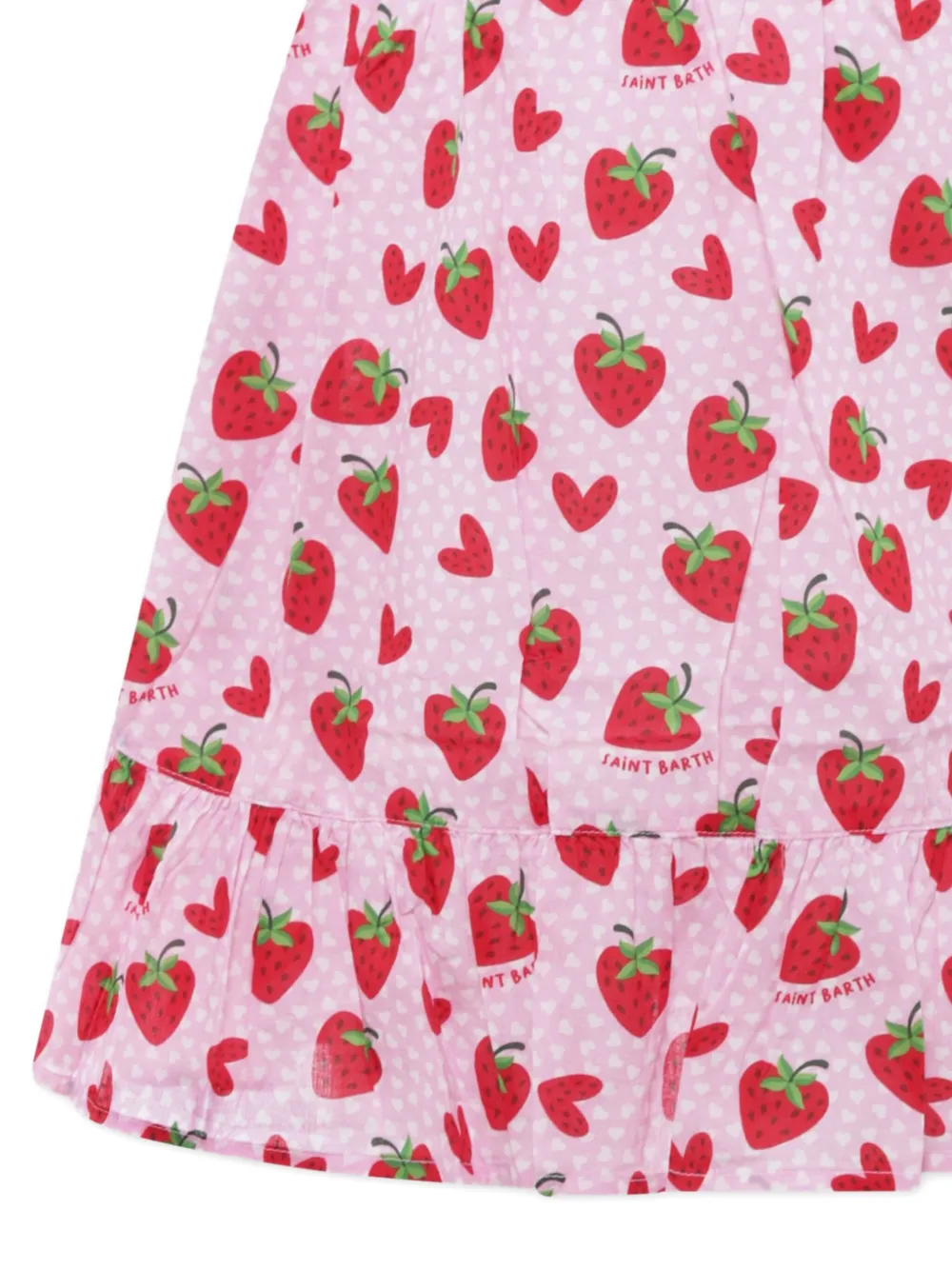 MC2 Saint Barth Kids Katoenen jurk Roze