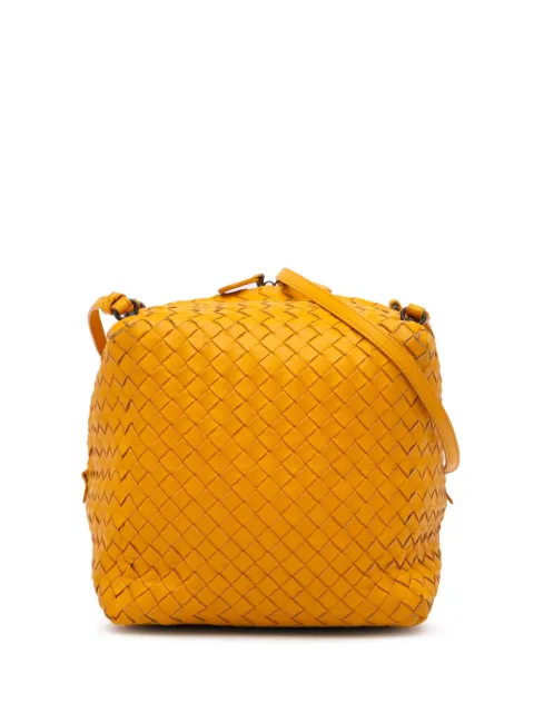 Bottega Veneta Pre-Owned bolsa crossbody Nappa Intrecciato Cube 2012-2024