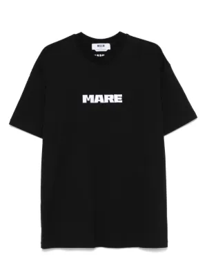 MM6 Maison Margiela プリント Tシャツ | ブラック | FARFETCH JP