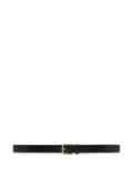 Officine Creative smooth leather belt - Black