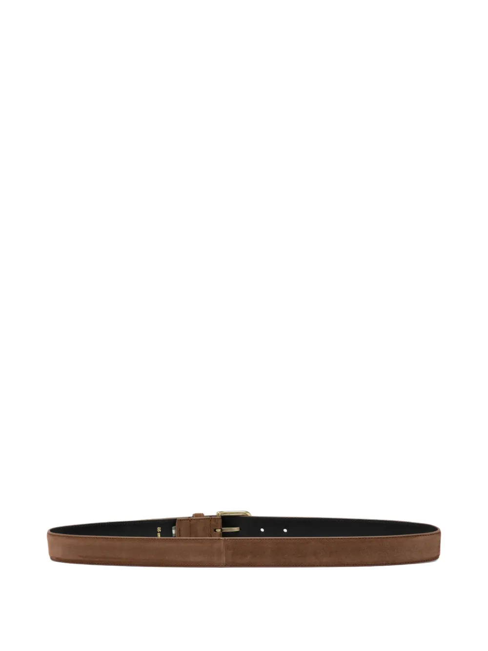 Officine Creative Klassieke suède leren riem Bruin