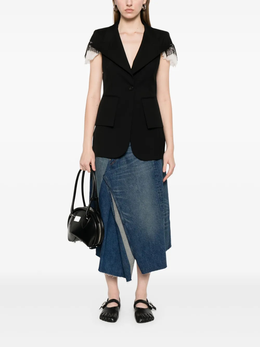 Junya Watanabe falda de mezclilla en colaboración con Levi's | Faldas acampanadas | Image 2