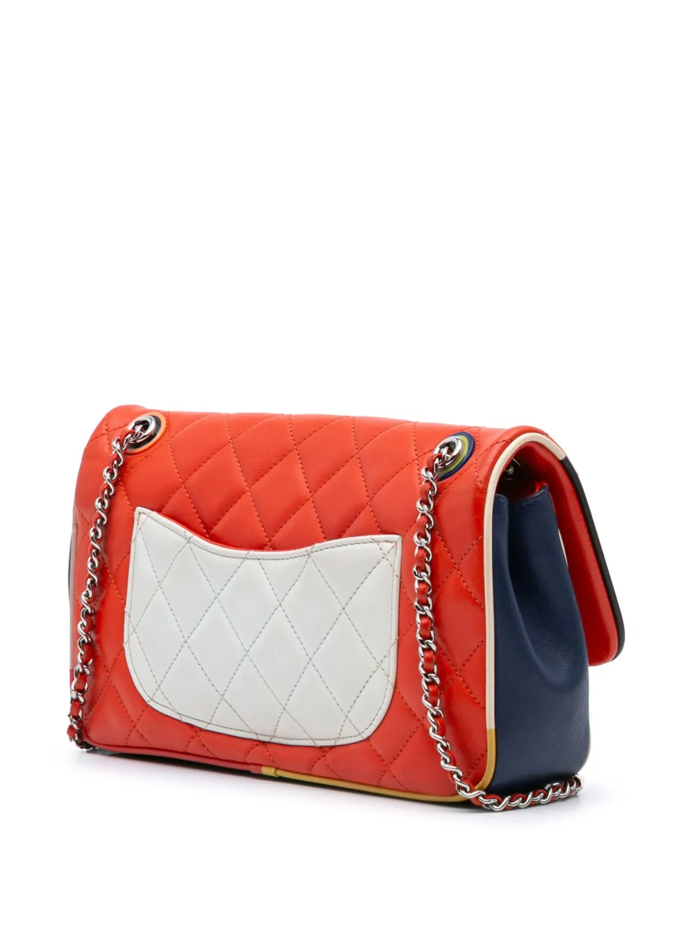 CHANEL Pre-Owned 2016-2017 Medium Quilted Lambskin Cuba Color Flap crossbody bag | Pre-Owned | Image 2