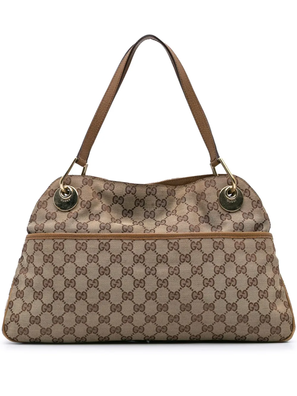 GUCCI グッチ GGキャンバス /レザー トートバッグ ショルダー