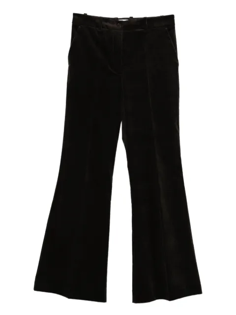 P.A.R.O.S.H. pantalones acampanados de terciopelo