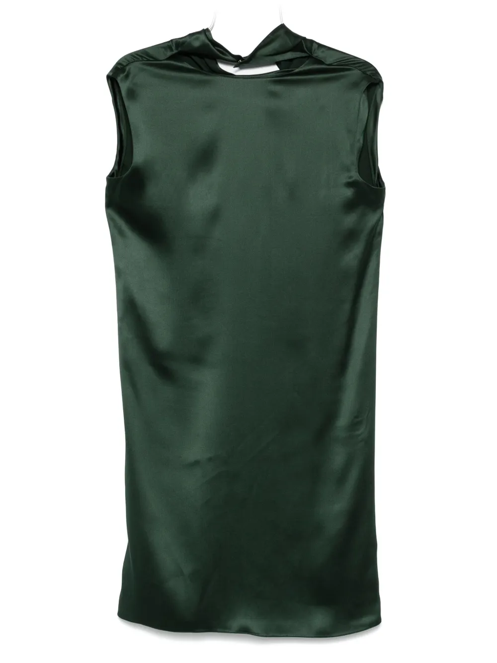 Saint Laurent Pre-Owned 2012 satijnen midi-jurk - Groen