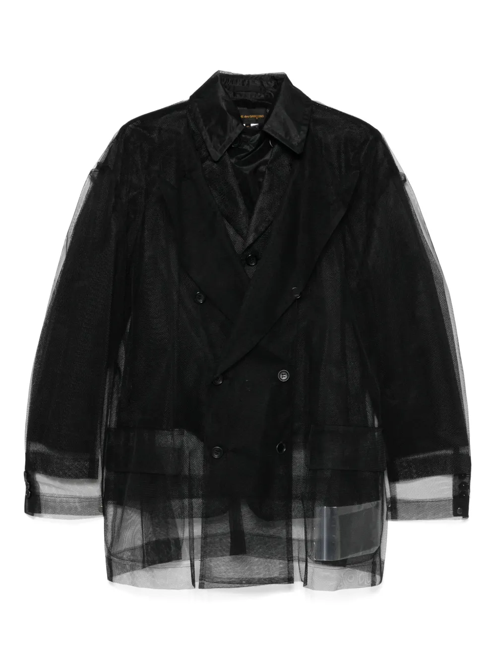 Comme Des Garçons チュール ジャケット - ブラック Comme Des Garçons チュール ジャケット - ブラック