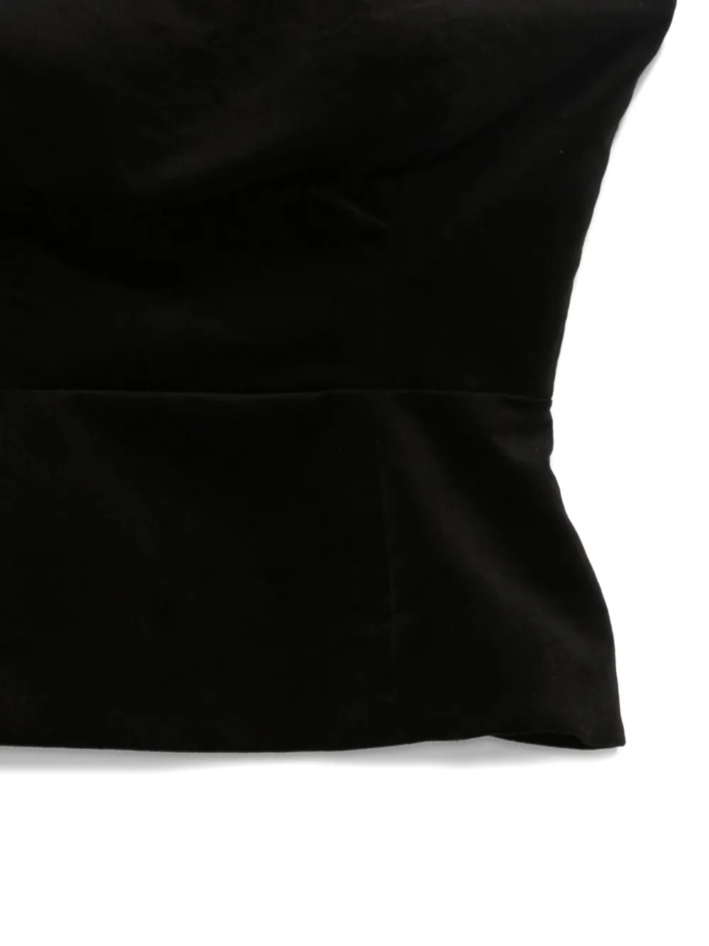P.a.r.o.s.h Peplum Top In Black
