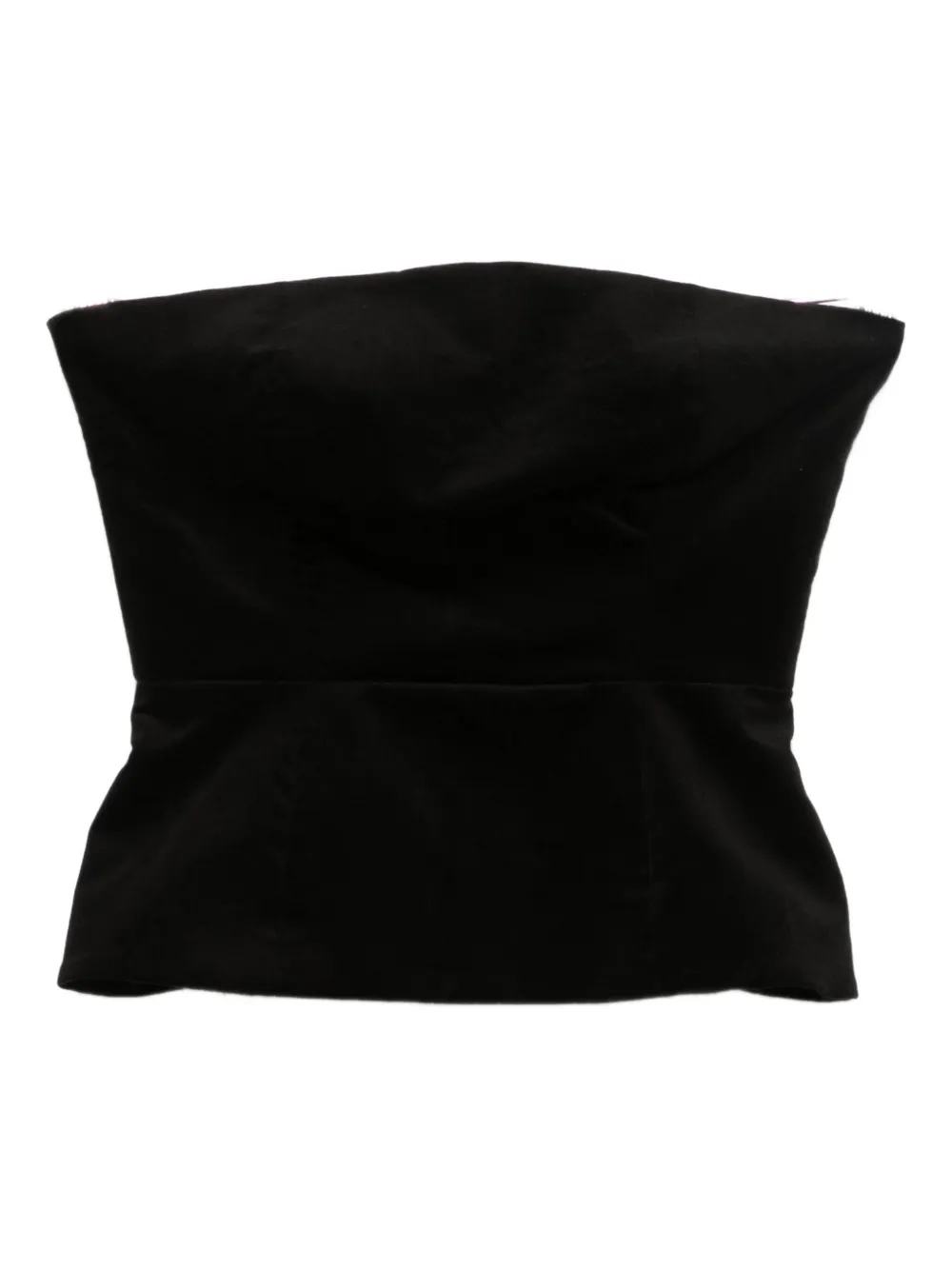 P.a.r.o.s.h Peplum Top In Black
