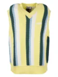 Autry V-neck knitted vest - Yellow