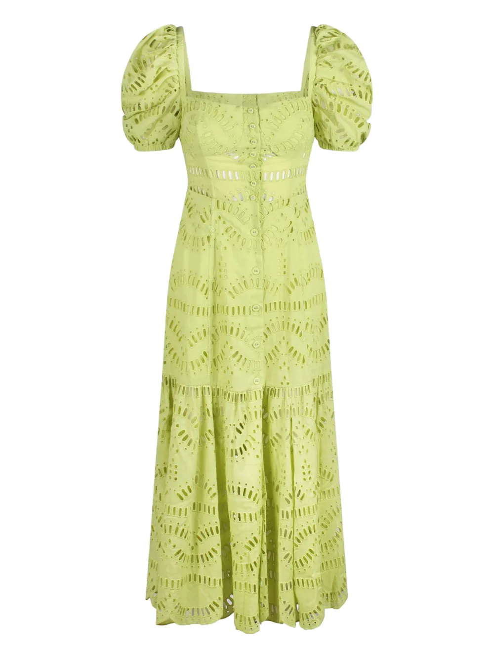 Charo Ruiz Ibiza Jurk met korte mouwen Groen