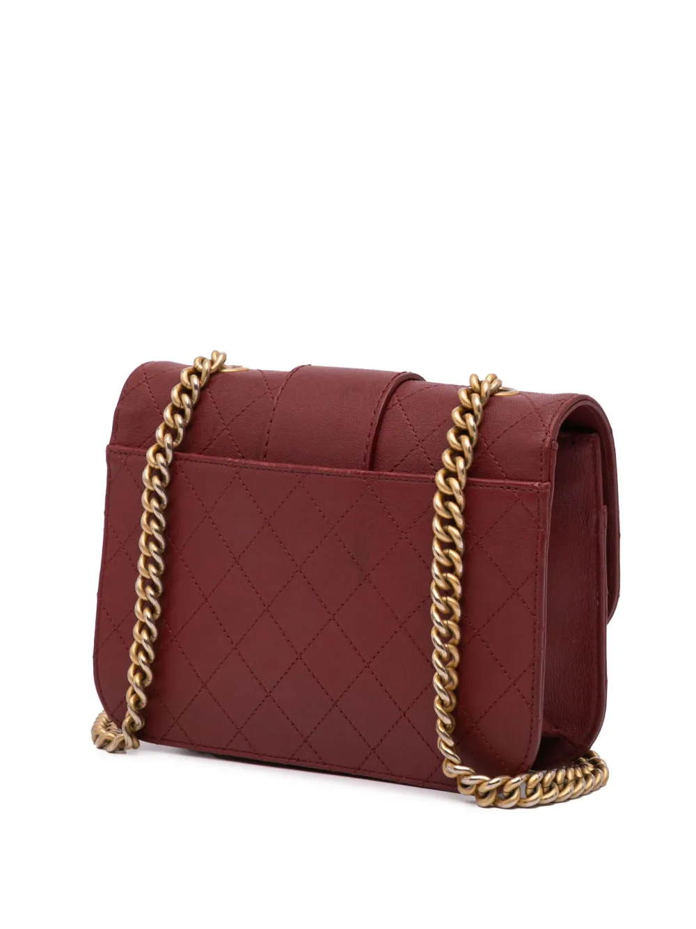 CHANEL Pre-Owned 2018 Medium Quilted Sheepskin Front Chain Flap crossbody bag | Pre-Owned | Image 2