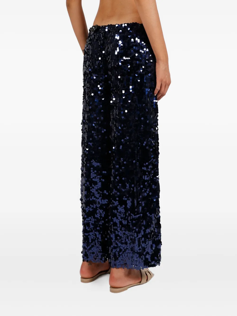 Oséree Broek met pailletten Blauw