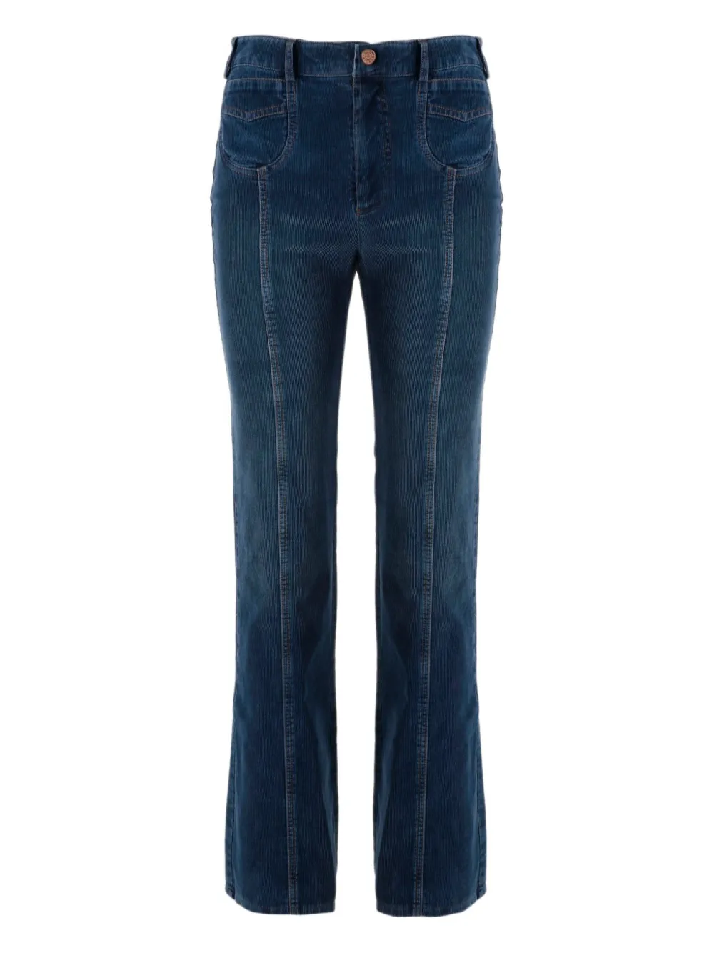 See by Chloé Emily クロップドジーンズ - ブルー See by Chloé Emily クロップドジーンズ - ブルー