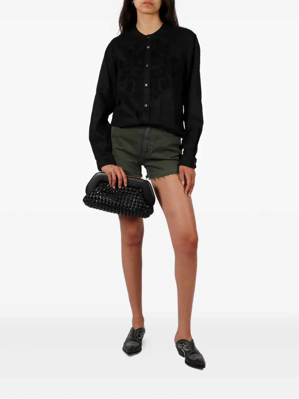 P.A.R.O.S.H. camisa con bordado | Camisas | Image 2