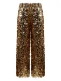 Oséree sequin-embellished trousers - Gold
