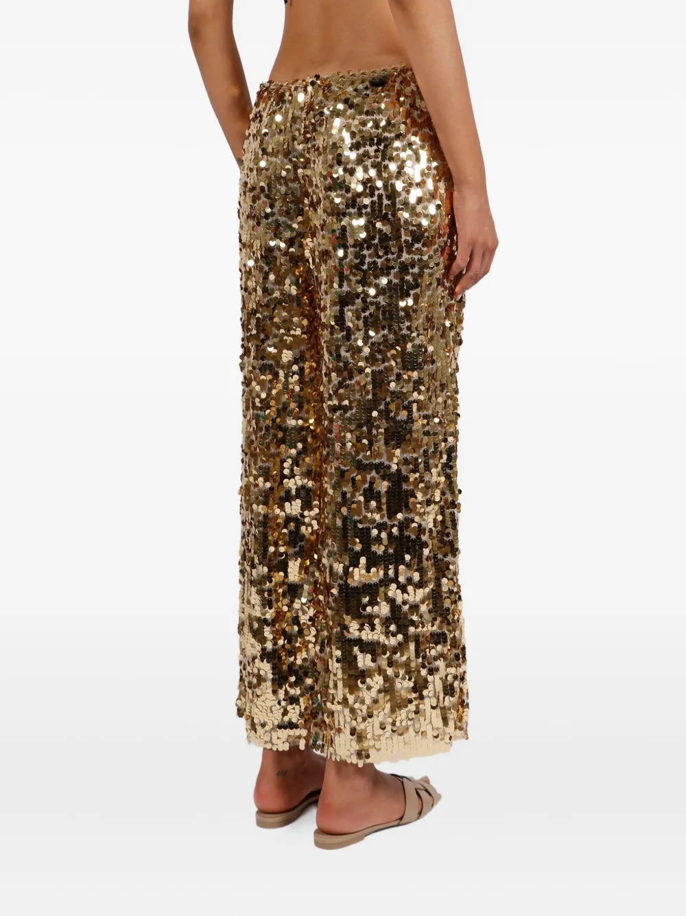 OSEREE SEQUIN-EMBELLISHED TROUSERS