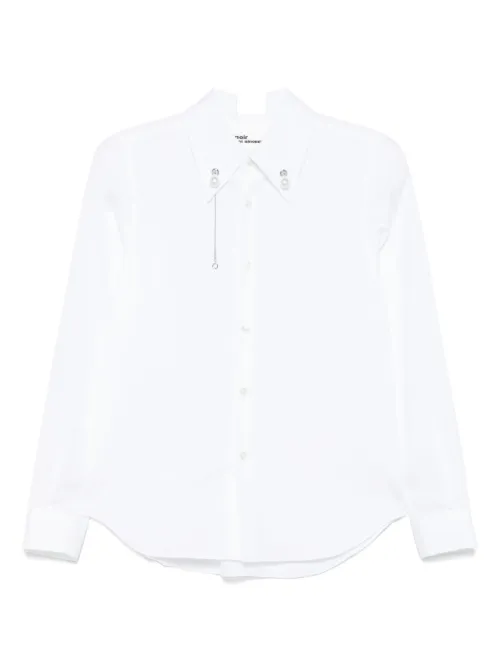 Chemise à ornements de perles - Noir Kei Ninomiya - Modalova