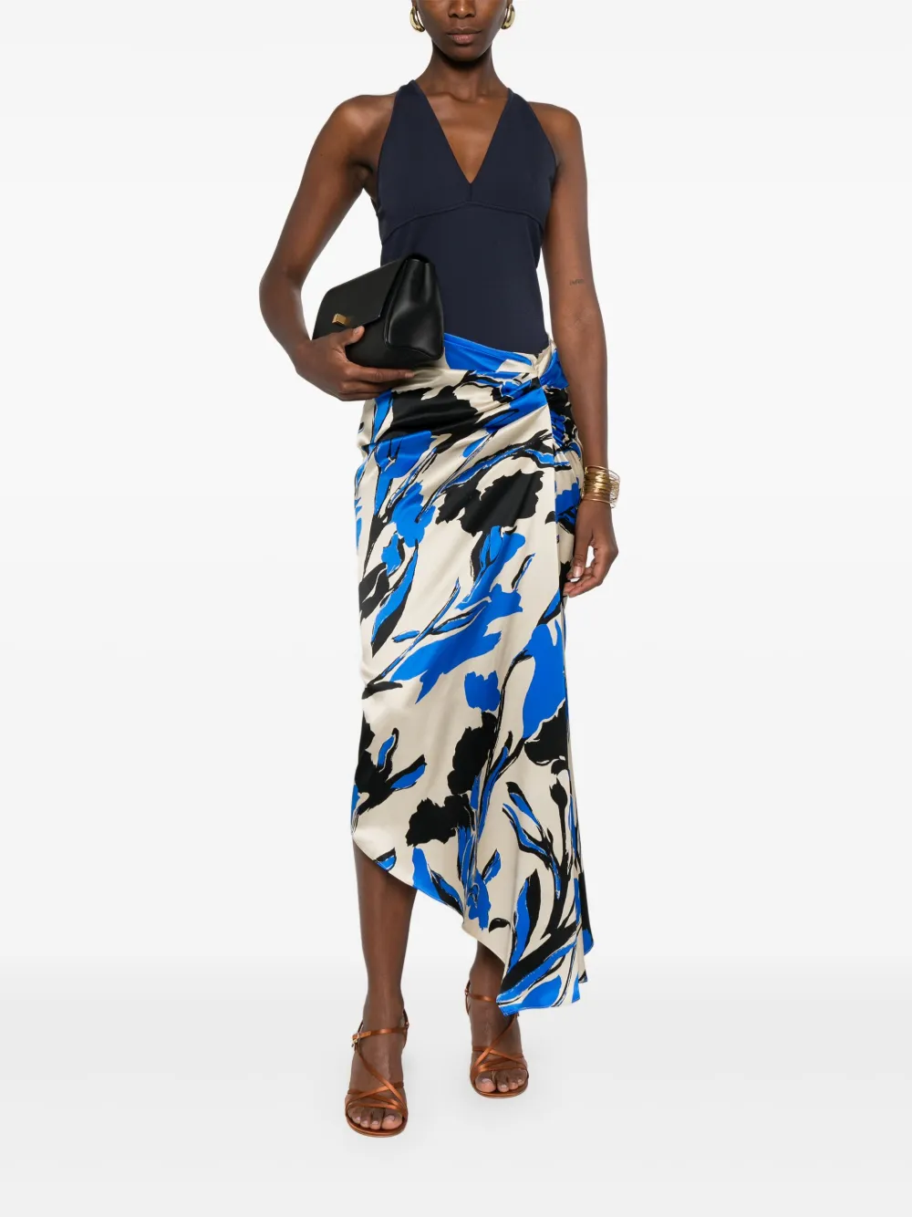Max Mara Jersey top Blauw