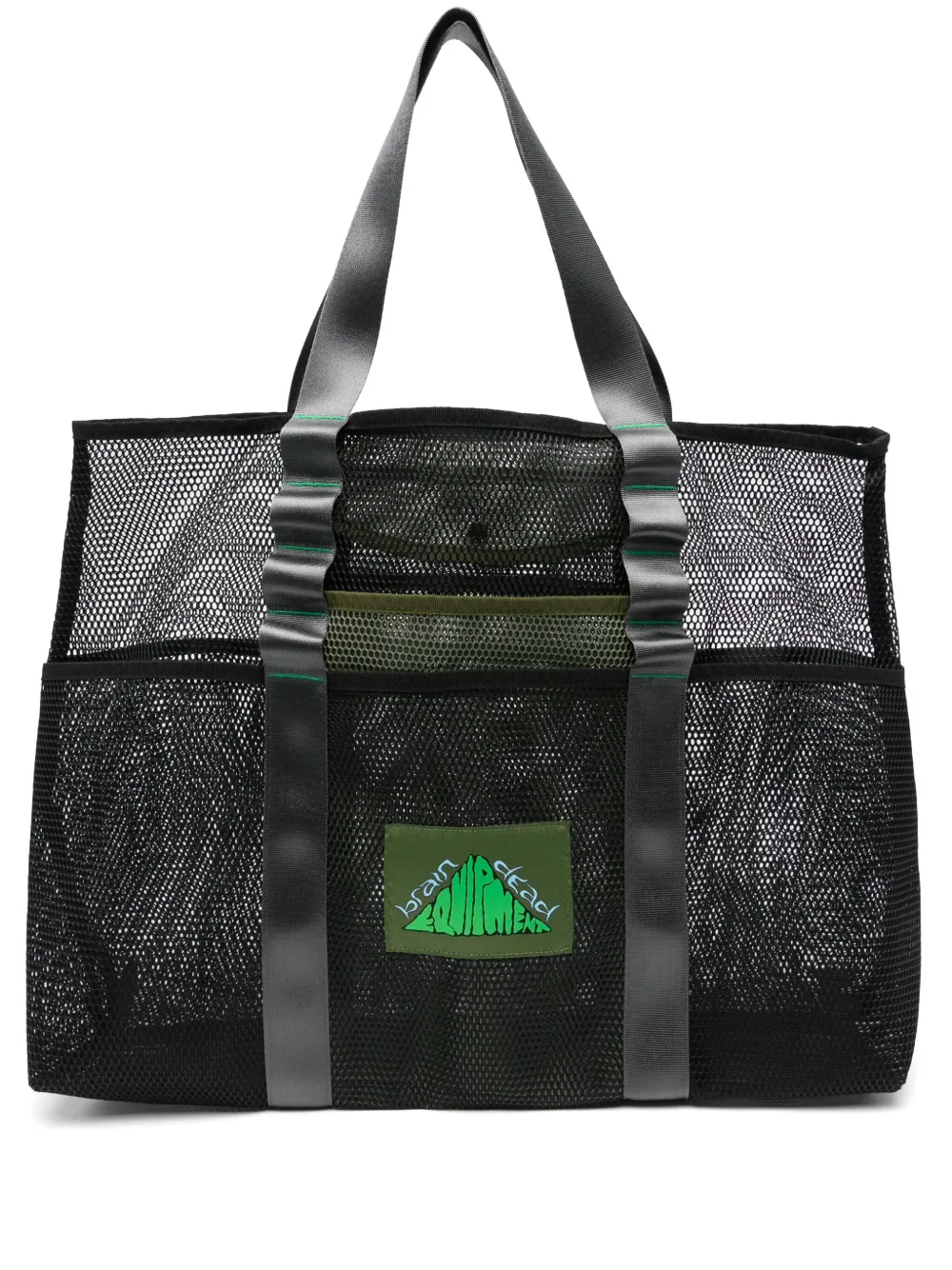 Brain Dead Equipment tote bag | Black | Image 1