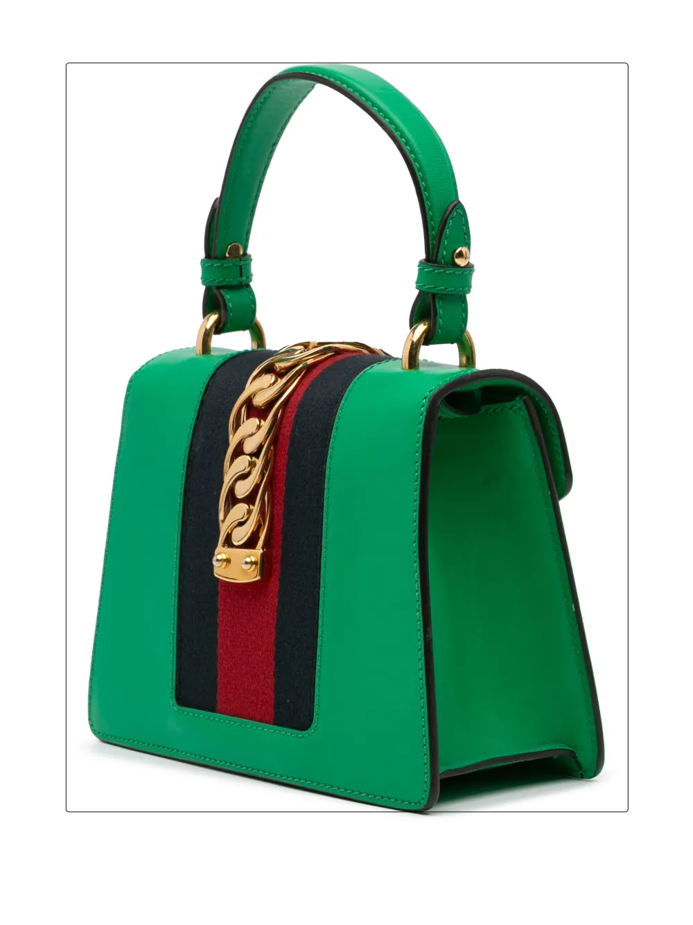 Gucci Pre-Owned 2016-2024 Mini Leather Sylvie satchel | Pre-Owned | Image 2