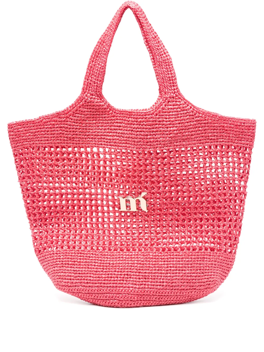 logo-plaque tote bag
