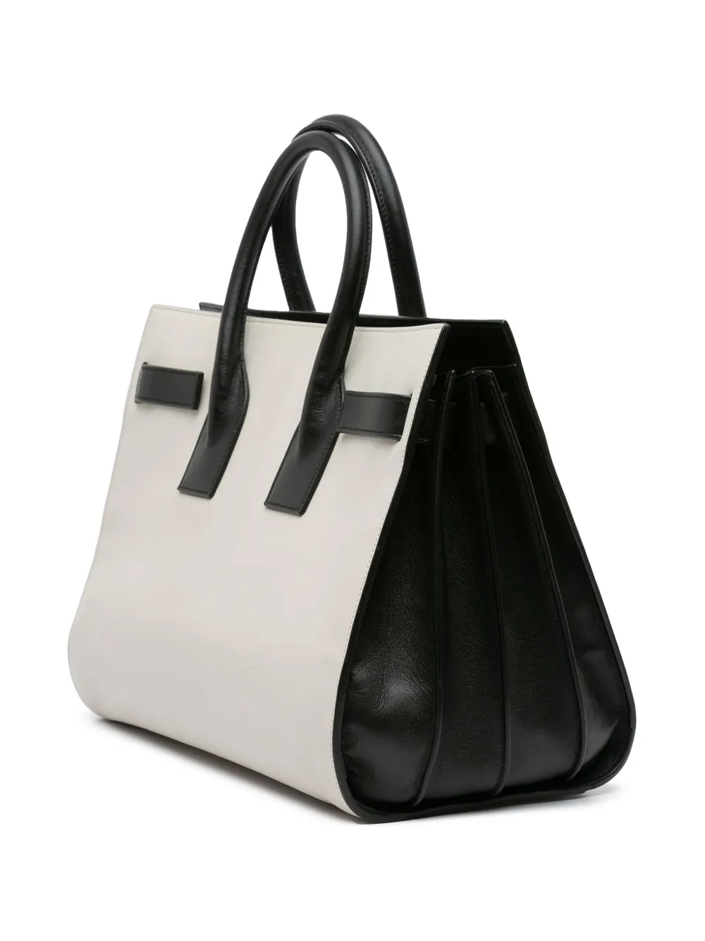 Saint Laurent Pre-Owned Borsa a tracolla Sac De Jour piccola in pelle bicolore 2013 | Pre-owned | Image 2