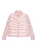Moncler quilted shell jacket - Pink