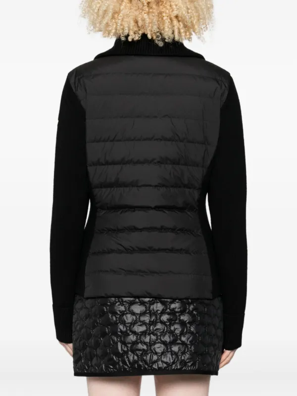 Moncler キルティング パデッドジャケット | ブラック | FARFETCH JP