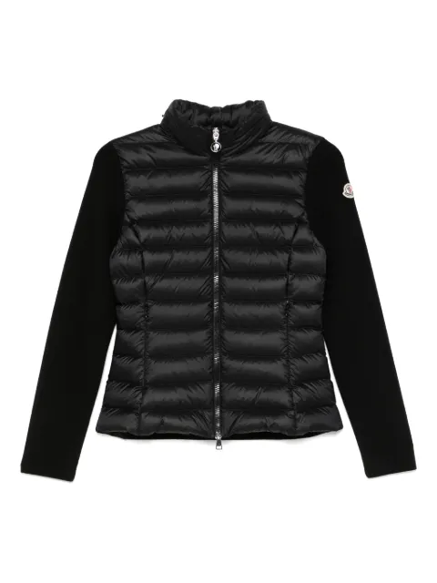 Moncler كارديغان مبطن بسحاب