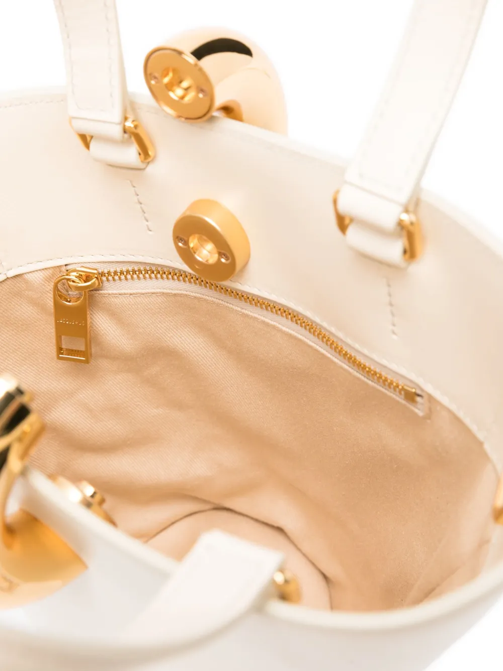 Jacquemus Le Petit Bambola bucket-tas Beige