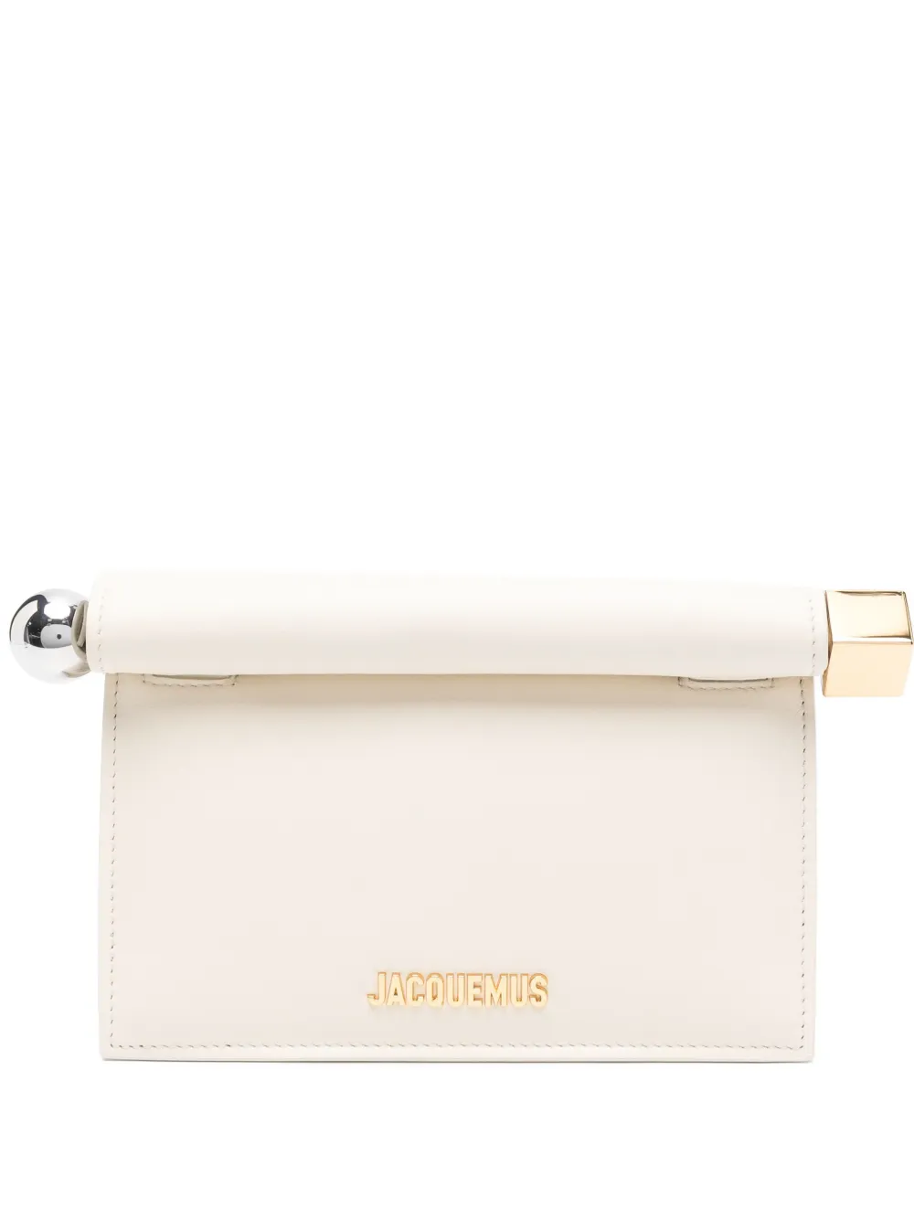 Jacquemus La Petite Pochette Rond C schoudertas Beige
