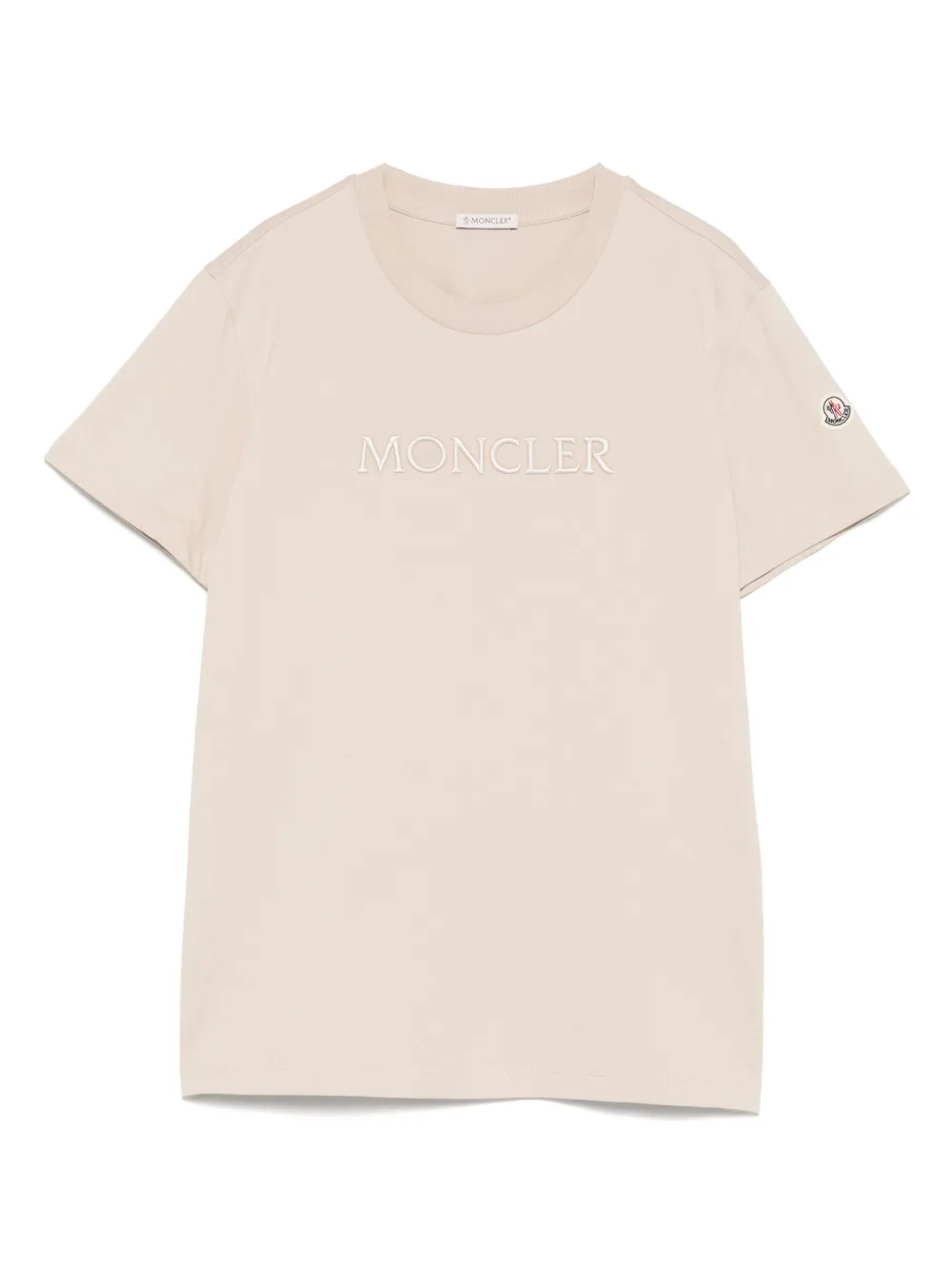 Moncler playera con logo bordado | neutro | Image 1