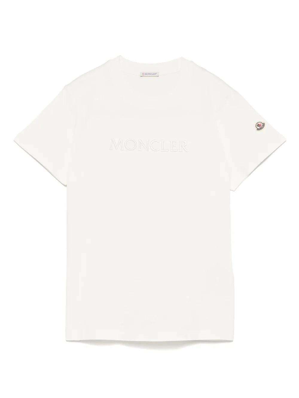 Moncler playera con logo bordado | blanco | Image 1