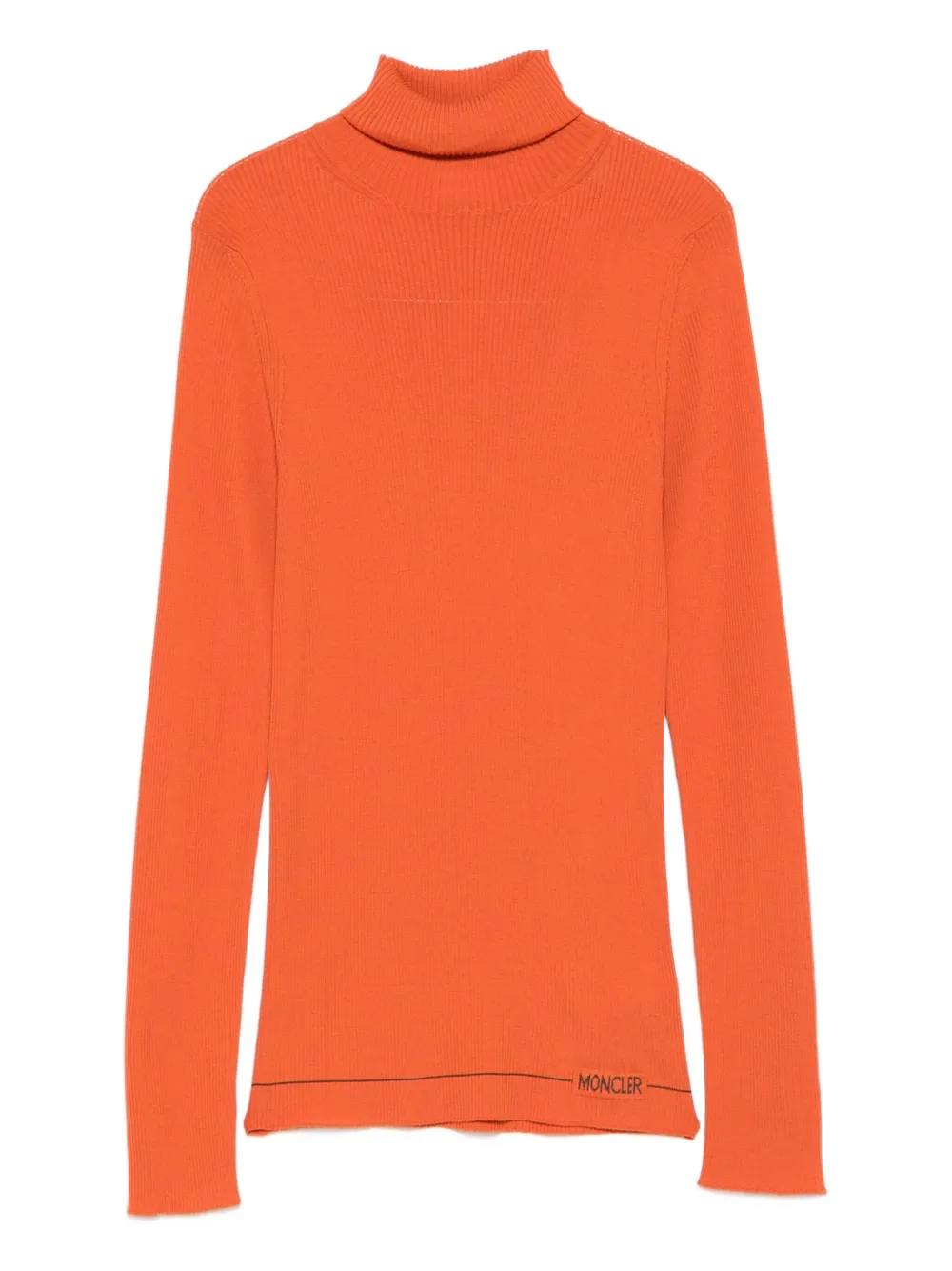 Moncler Ribbed Turtleneck Sweater In Multi
