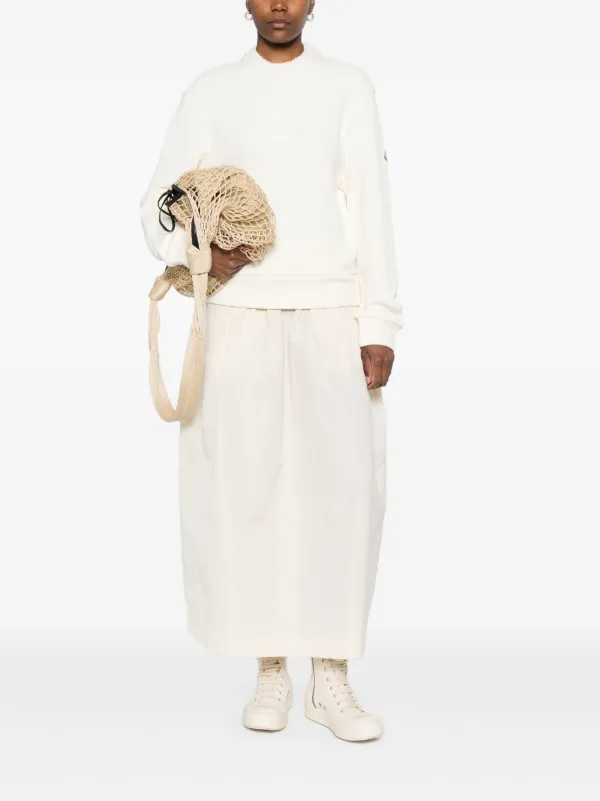 Moncler クルーネック スウェットシャツ | ニュートラル | FARFETCH JP