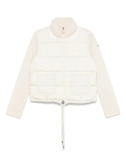 Moncler chamarra capitonada con mangas en contraste