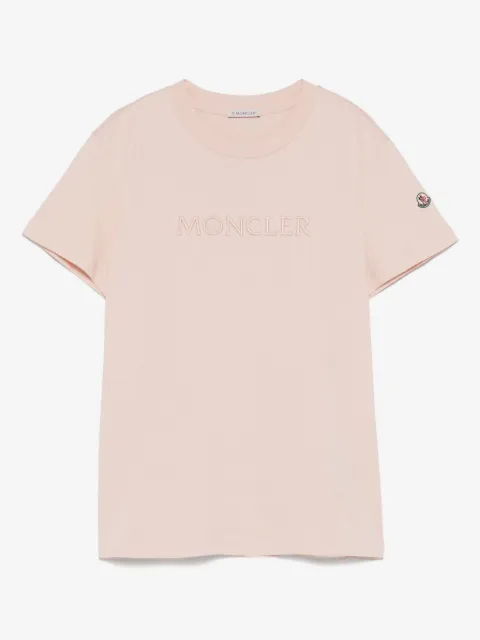Moncler logo-embroidered T-shirt