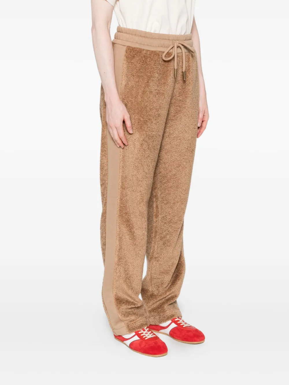 Moncler Trainingsbroek met vlakken Bruin