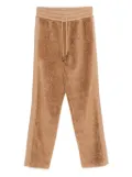 Moncler panelled track pants - Brown