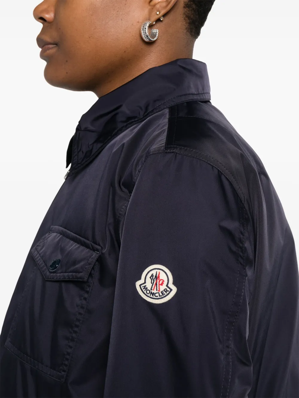Moncler Vallery ジャケット | ブルー | FARFETCH JP