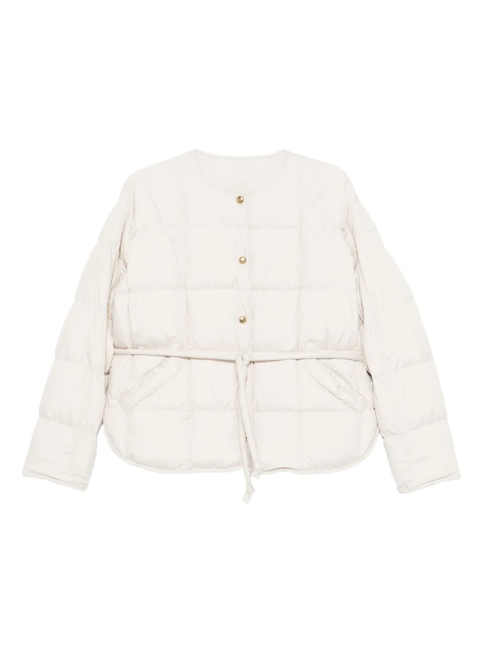 Moncler Gewatteerde jas Beige