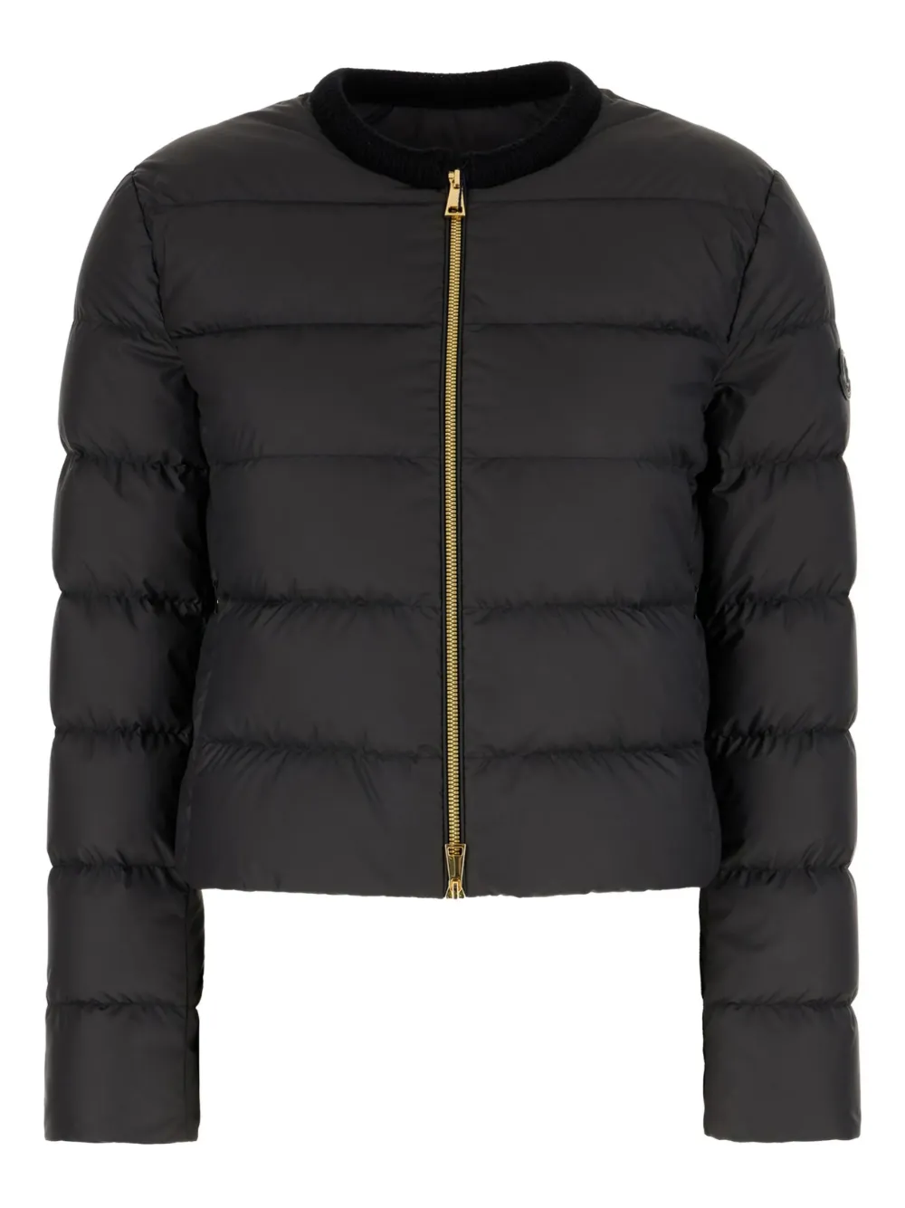 Moncler Gewatteerd jack met rits Zwart